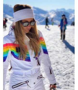 OOSC Rainbow Road Ski Suit Curved Fit - Dames