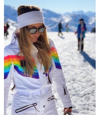 OOSC Rainbow Road Skianzug mit gebogener Passform – Damen