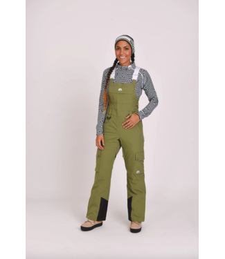 OOSC Yeh Girl Trägerhose – Khaki – Damen