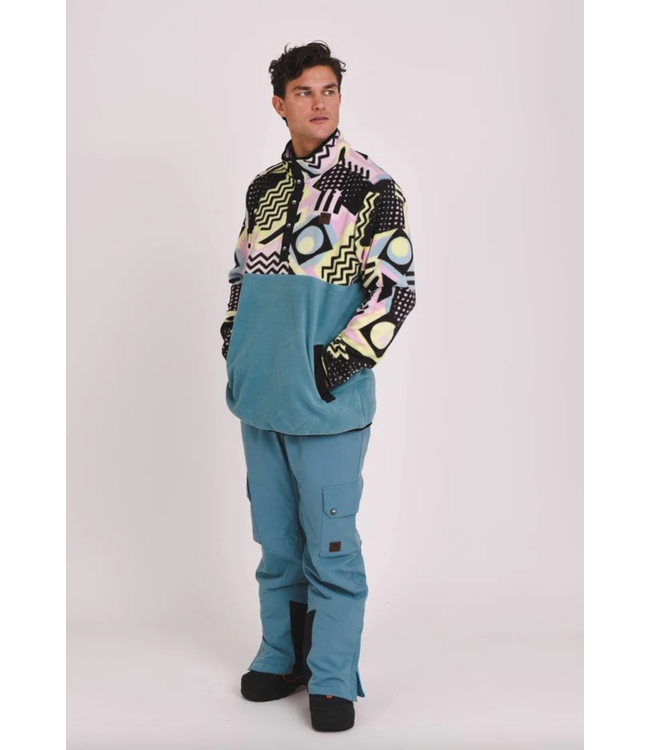 OOSC Sauvés par le gong - Fleece Pully - Unisexe - Sarcelle