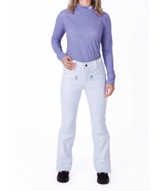 OOSC Pantalon ajusté chic - Blanc - Femme