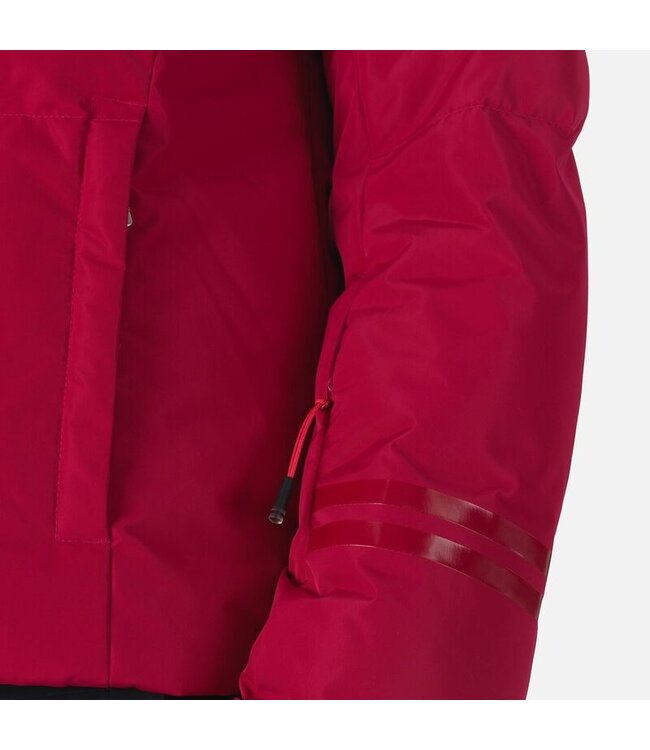 Rossignol W RAPIDE PEARLY JKT (LTS) - ROUGE - FEMME