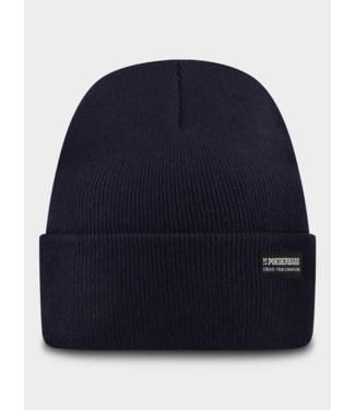 Poederbaas Park Beanie - Marineblau