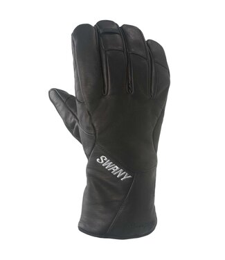 SWANY Winterfall Gore-Tex - Guantes de nieve para mujer, color blanco/negro  (pequeño), Blanco/Negro