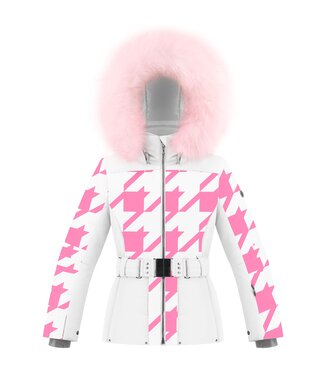 Poivre Blanc Veste de ski fille - Rose Cholly