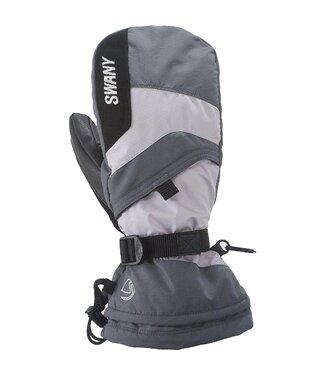 Swany Mitaines X-over Junior - Enfants - Gris / Vert