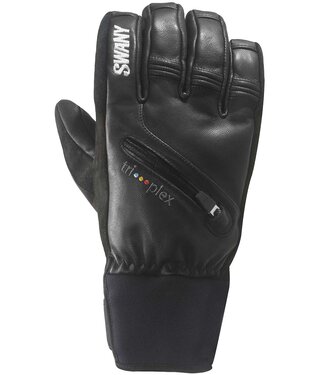 Guantes de esquí Pro para hombre, Guantes Hombre, Negro