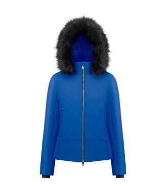 Poivre Blanc Softshell ski jacket - Infinity Blue - Women