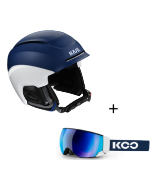 KASK-CHROME VISOR PLATINUM/SILVER MIRROR - Casque de ski