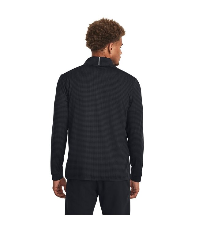 Under Armour UA Playoff Printed 1/4 Zip-Schwarz // Schwarz