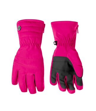 zhangmeiren Gants en Cuir for Enfants Hiver Mignonne Petite Fille Gants  Imperméables Hiver Épais Ski Neige Épaississement Plus Velours Cinq Doigts  (Color : Red, Size : Medium) : : Mode