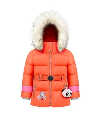 Printed Ski Jacket White Poivre Blanc - Babyshop