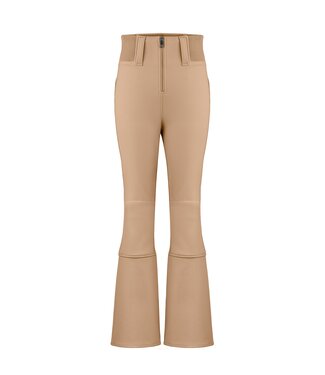 Poivre Blanc Pantalon de ski - Softshell - Marron amande - Femme