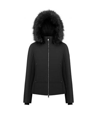 Poivre Blanc Veste de ski - Noir - Femme