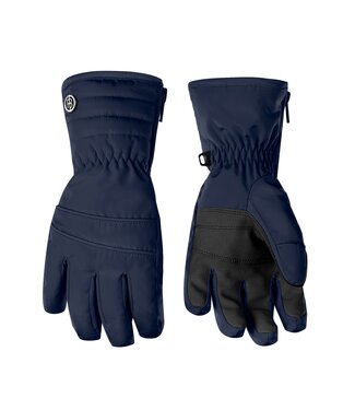 Poivre Blanc Ski gloves - Dark blue - Girls