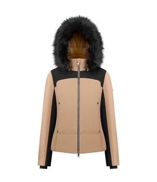 Poivre Blanc Ski jacket - Almond brown - Women