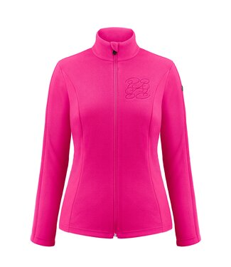 Poivre Blanc Ski jacket - Interlock fleece - Magenta pink - Women