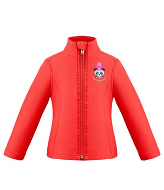 Poivre Blanc Chaqueta de esquí - Microfleece - Rojo escarlata - Chicas jóvenes