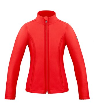 Poivre Blanc Ski jack - Microfleece - Scarlet rood - Meisjes