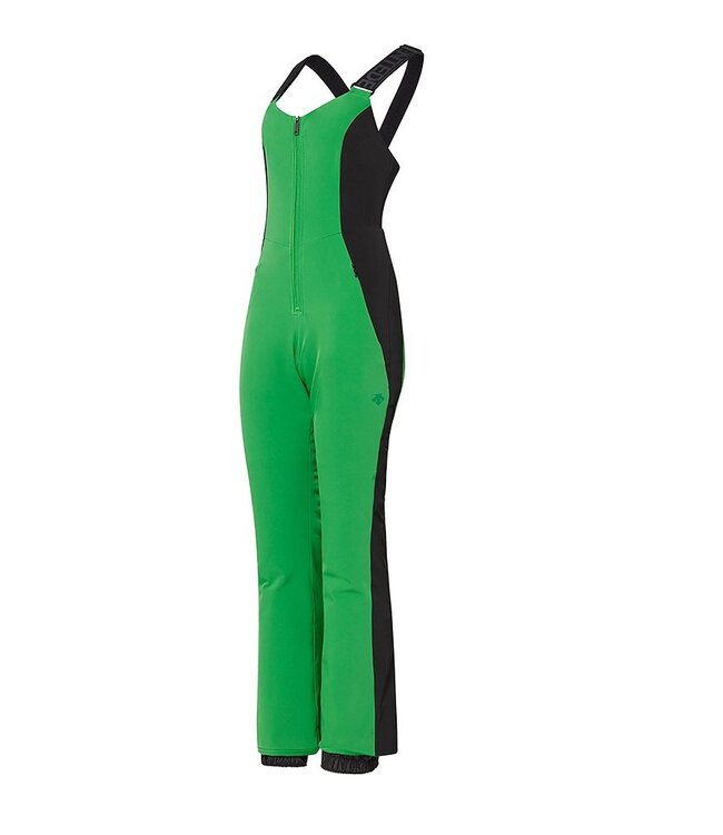 Descente slim fit Bib velche geïsoleerde broek - Bio Groen - Dames