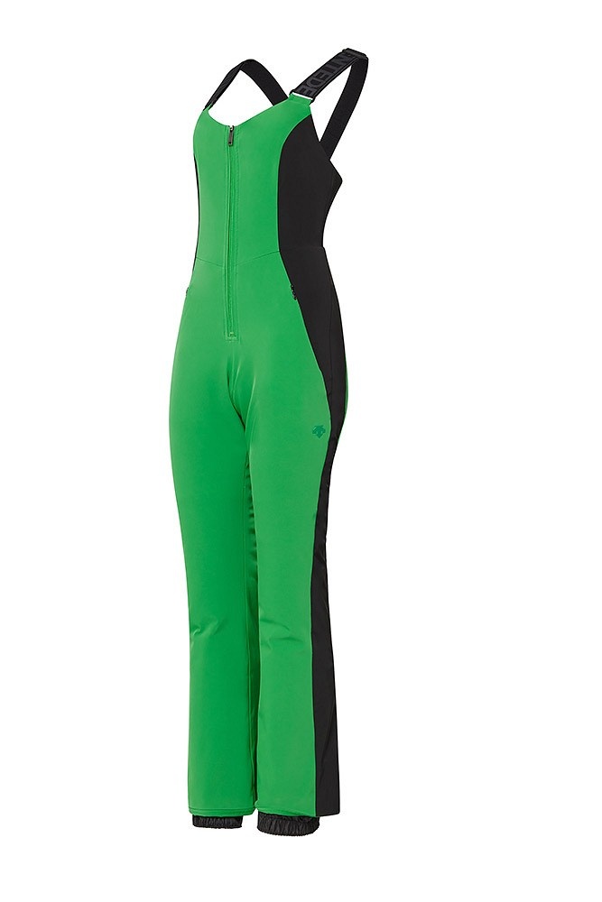 slim fit Bib velche geïsoleerde broek - Bio Groen - Dames