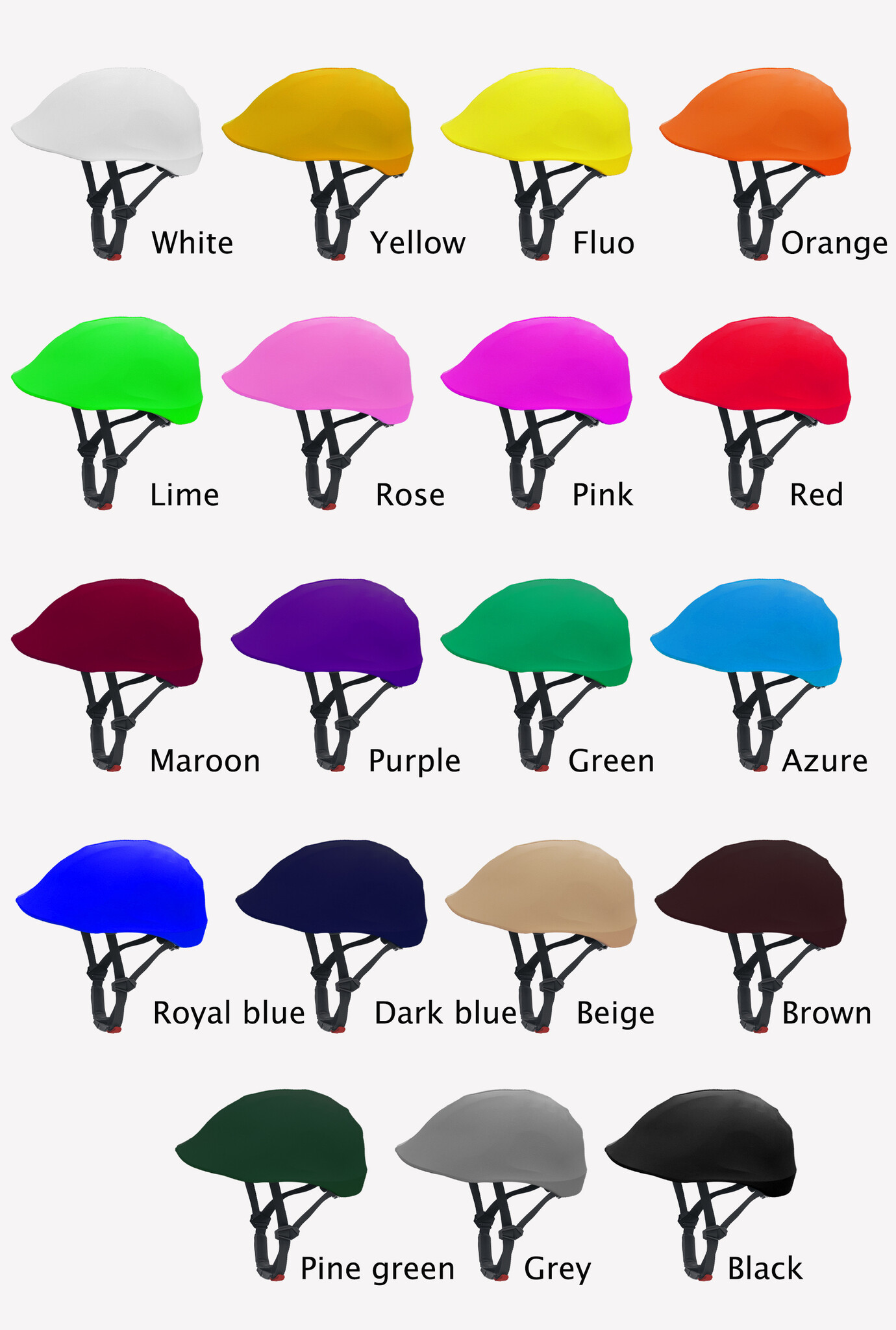 RUR Cache Housse Couvre Casque Bâche Protection Pluie Imperméable