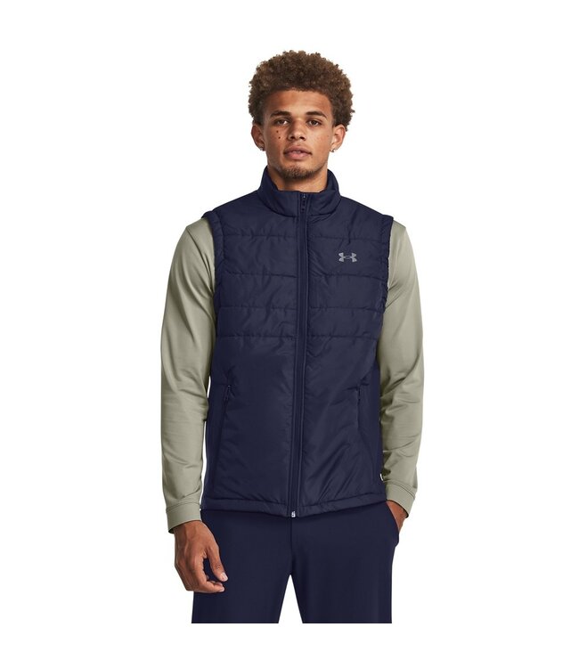 Under Armour CHALECO DE GOLF UA STRM SESSION-Azul marino medianoche // Gris tono
