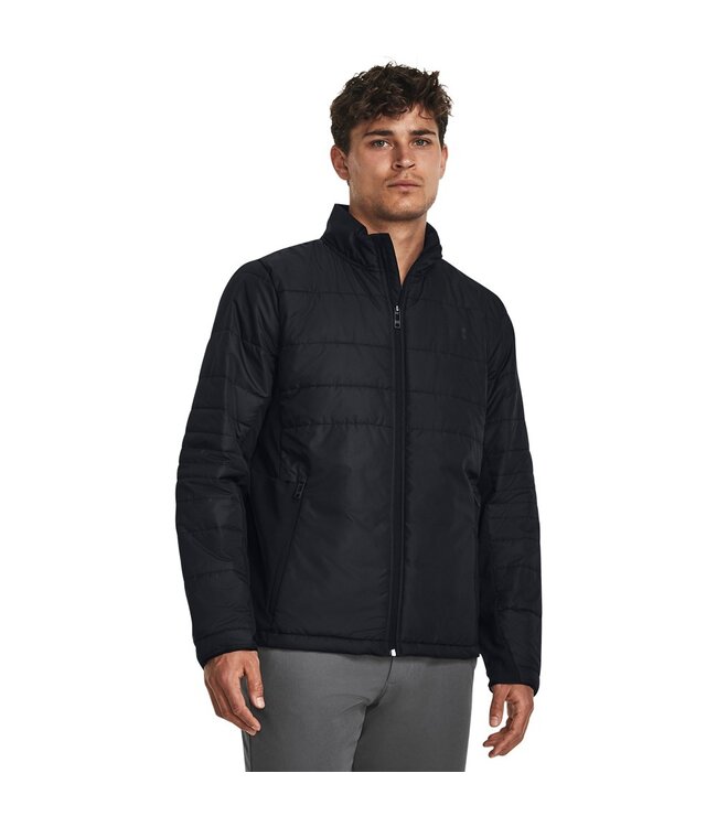 Under Armour UA STRM SESSION GOLF JKT-Black // Pitch Gray
