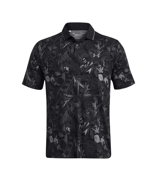 Under Armour Polo UA Iso-Chill Edge - Noir / Gris Pitch / Noir