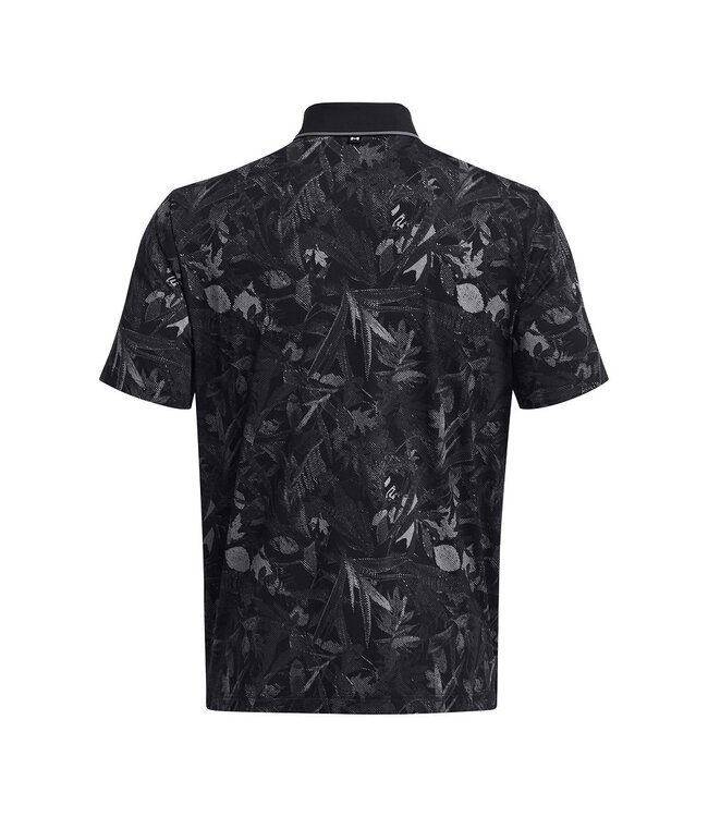 Under Armour Polo UA Iso-Chill Edge - Noir / Gris Pitch / Noir