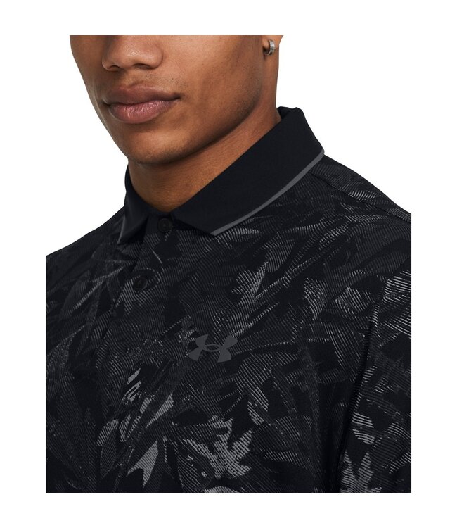 Under Armour UA Iso-Chill Edge Polo-Black / Pitch Gray / Black