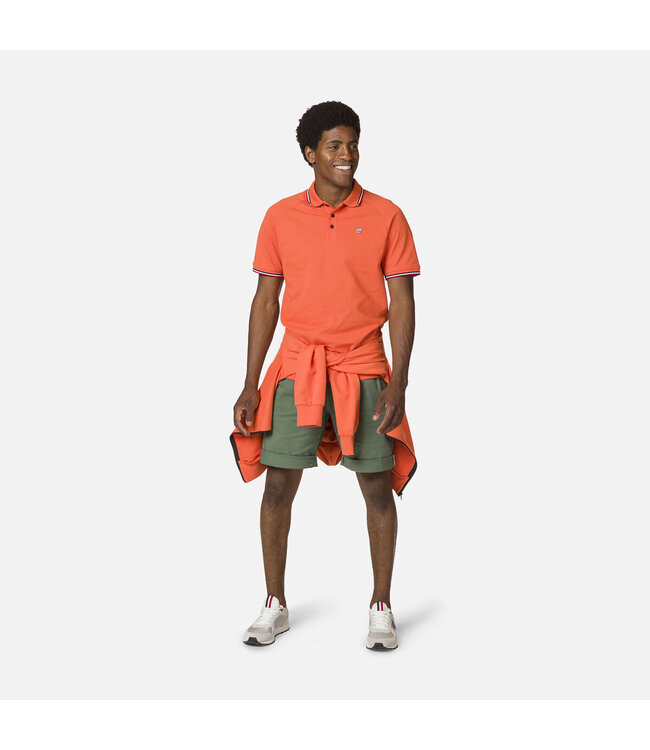 Rossignol RAGLAN-POLOSHIRT FÜR HERREN – ORANGE – BAUMWOLLE