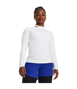 Camisetas termicas para mujer de Under armour Poederbaas Poivre Blanc Wintersport Store