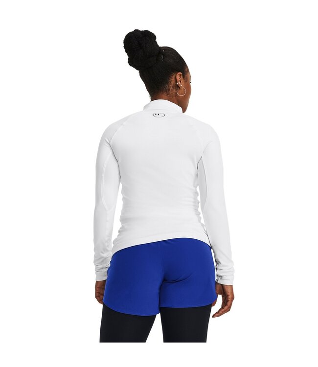 Under Armour UA Authentics Mockneck - White / / Black