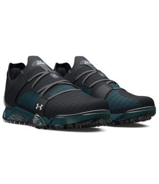 Under Armour UA HOVR Tour SL Wide-Noir/Bleu Surf/Homme/Chaussures de golf