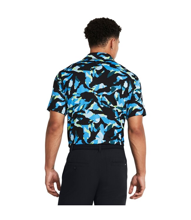 Under Armour Herren-Poloshirt UA Playoff 3.0 bedruckt – Golf – Mehrfarbig