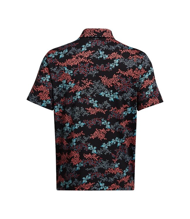 Under Armour Herenpolo UA Playoff 3.0 Printed - Golf - Muticolour / Teal / Azalea / Camo