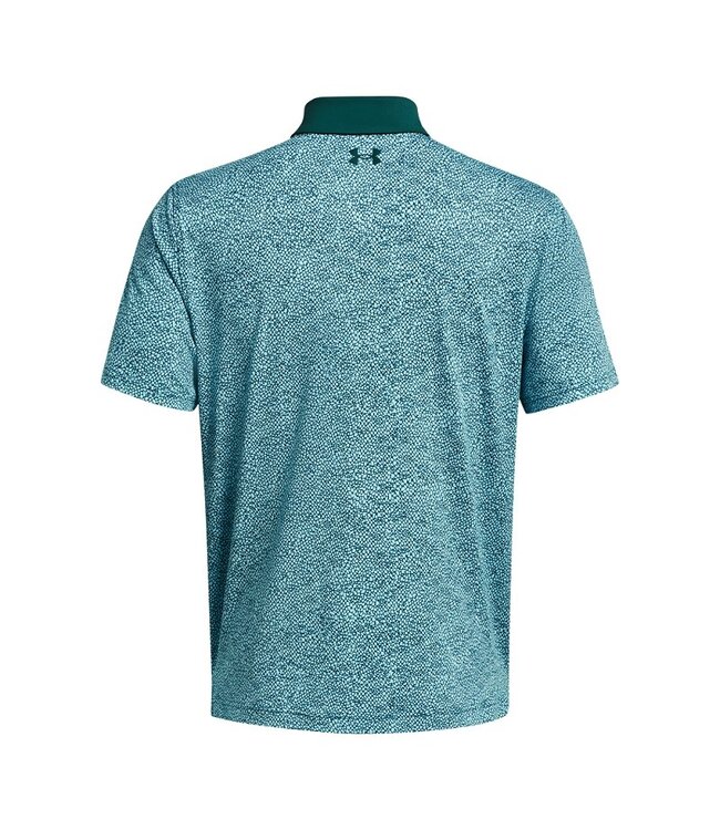 Under Armour Polo de hombre UA Tee To Green Impreso - Teal
