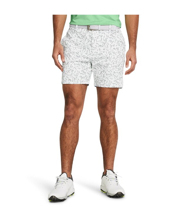 Under Armour Pantalón corto de hombre UA Iso-Chill Impreso 18 cm