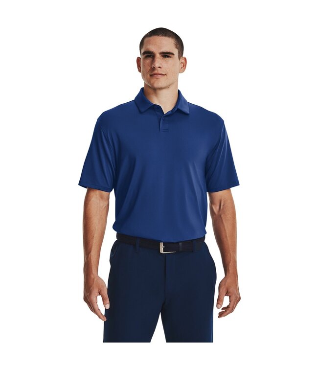 Under Armour UA CRSTBL T2G Polo-Blue Mirage / / Midnight Navy