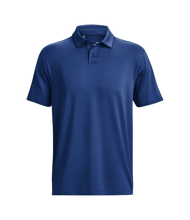 Under Armour UA CRSTBL T2G Polo-Azul Mirage / / Azul marino medianoche