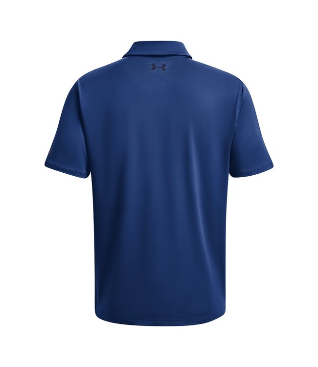 Under Armour UA CRSTBL T2G Polo-Azul Mirage / / Azul marino medianoche
