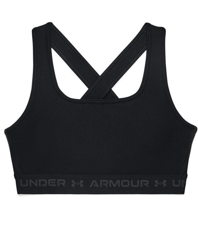 Under Armour UA Crossback Mid Bra-Noir / Gris