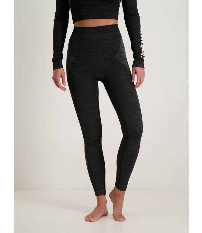 Poederbaas Pantalón térmico técnico mujer - Negro