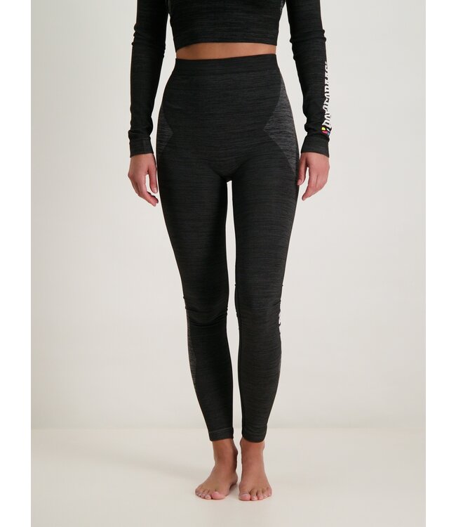 Poederbaas Pantalón térmico técnico mujer - Negro