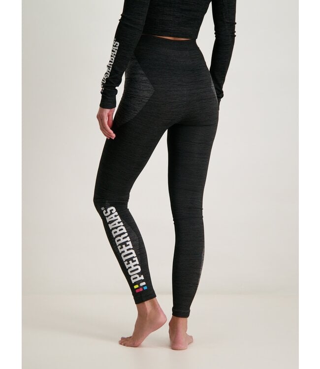Poederbaas Pantalón térmico técnico mujer - Negro