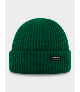 Poederbaas Royal Rib Beanie - Green