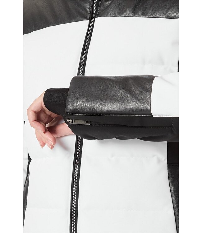 Descente SHARON-W JACKET - SUPER WHITE - Chaqueta de esquí para mujer