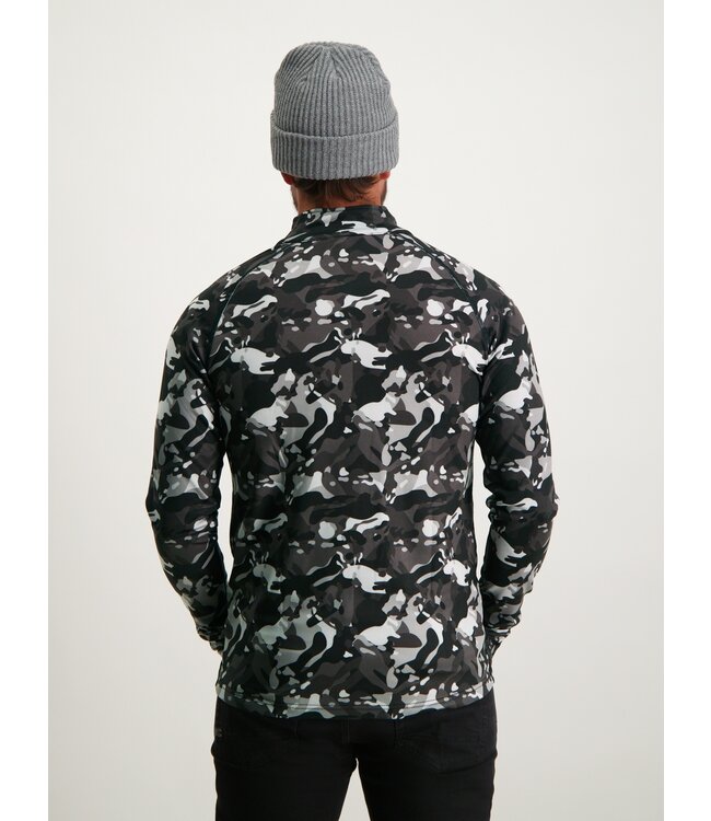 Poederbaas Camo Pully Herren / Schwarz - Grau