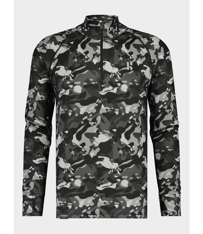 Poederbaas Camo Pully Herren / Schwarz - Grau